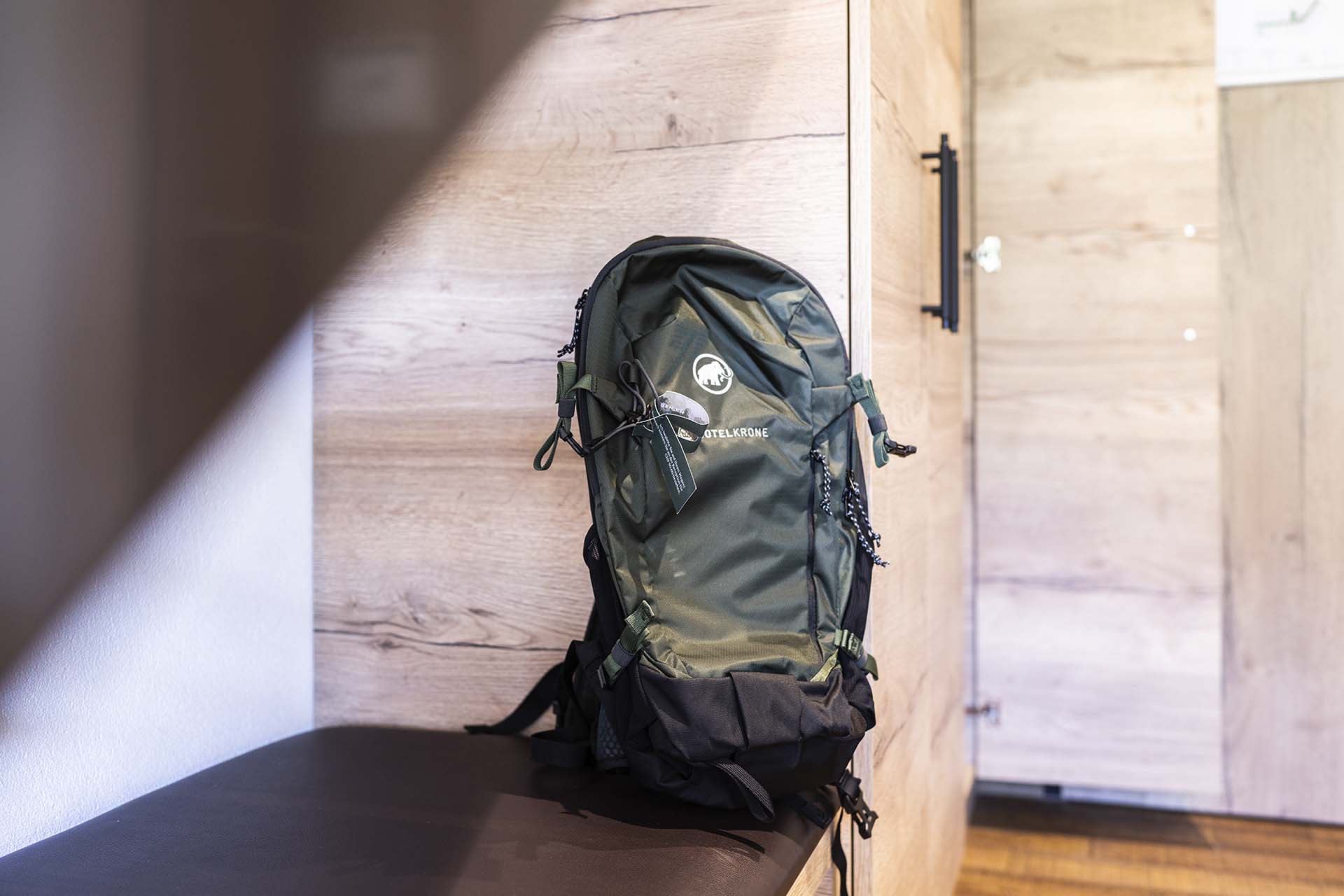 Wanderrucksack des Hotel Krone für Gäste